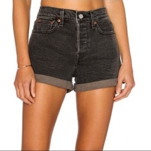Levi’s High Rise Wedgie Shorts